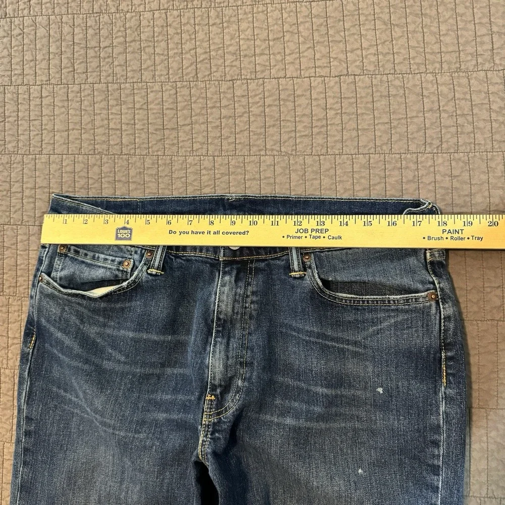 Levi's 541 Jeans Men 36x34 (36x32) Blue Athletic Taper Stretch Casual‎ Denim
